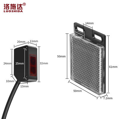 100% giá nhà máy mới NPN PNP 300mm khu tròn lan rộng pnp không 10-30vdc cảm biến gần quang điện