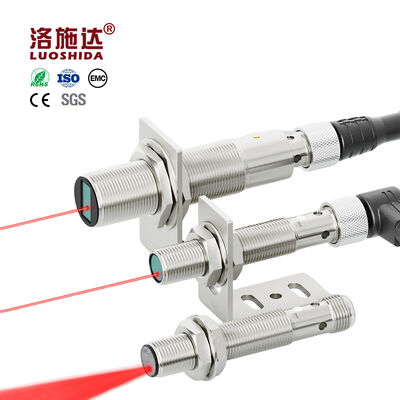 M12 M18 200mm 500mm PNP/NPN NO cảm biến laser 4 dây cảm biến gần quang điện