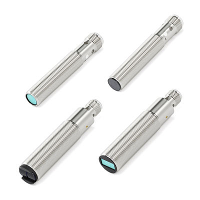 M12 M18  NPN PNP NO NC Cảm biến quang điện laser khuếch tán khoảng cách phát hiện 200mm 300mm 500mm cho dây chuyền sản xuất tự động