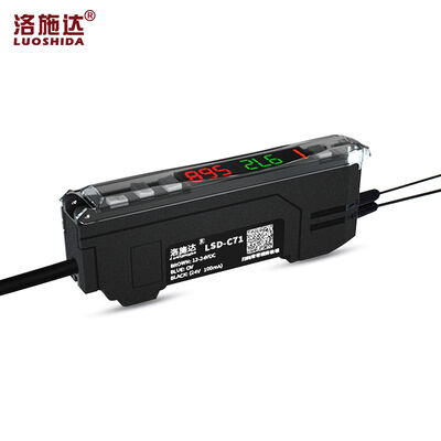 RGB Three-Color Lighting Source Color-Sensitive NPN/PNP NO/NC Fiber Optic Amplifier Fiber Optic Detector Automated Mechanical