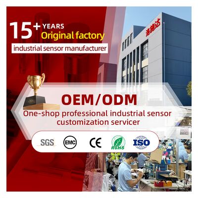 Cảm biến tiệm cận điện dung LOUSHIDA M8 M12 M18 M30 với khoảng cách điều chỉnh được, đầu ra NPN & PNP, đầu nối