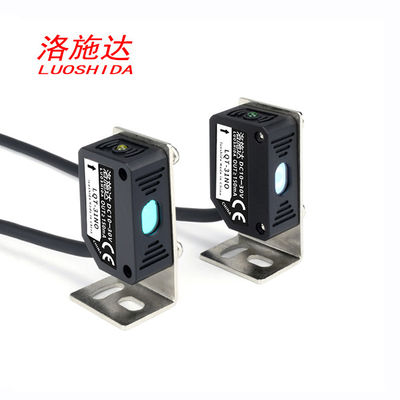 Thông qua cảm biến tiệm cận laser vuông loại tia với dây cáp loại 3 Q31 Ánh sáng nhìn thấy được 660nm